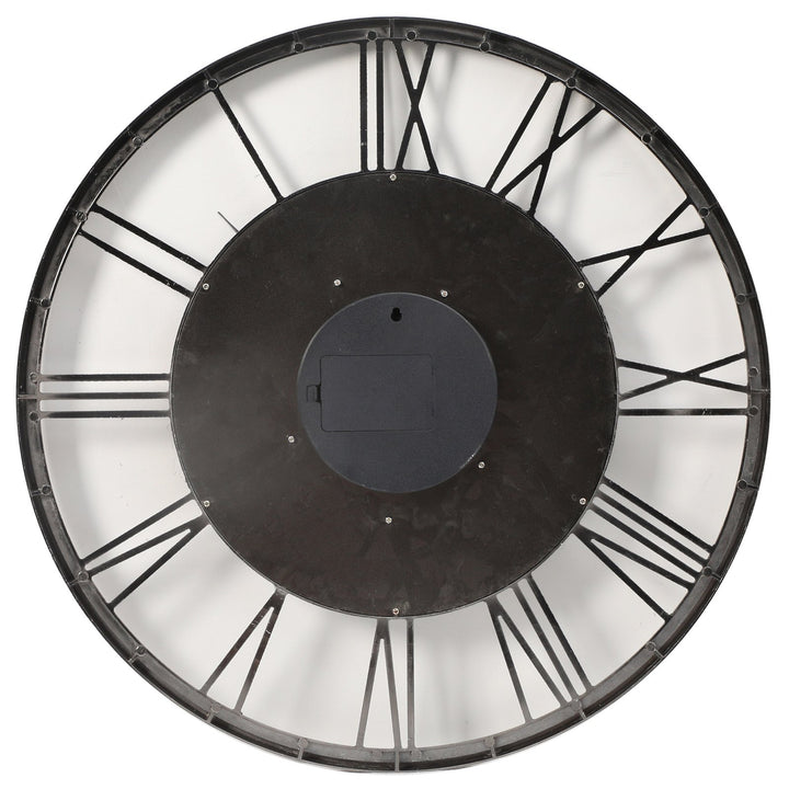 Chilli Decor Greenwich Iron Metal Moving Gears Wall Clock 60cm TQ-Y727 5