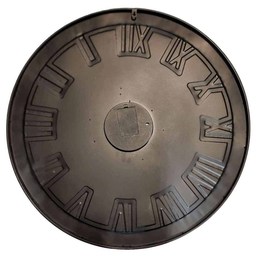 Chilli Decor Hensley Industrial Grey Metal Moving Gears Wall Clock 80cm TQ-Y745 5