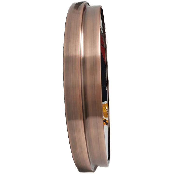 Chilli Decor Hera Rose Gold Copper Metal Moving Gears Wall Clock 55cm TQ-Y688 9