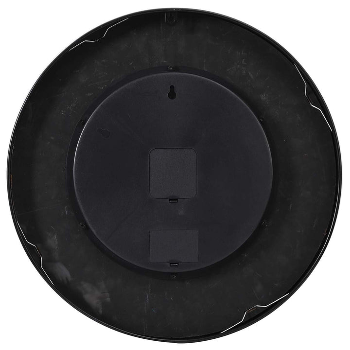 Chilli Decor Julian Inustrial Black Grey Wash Metal Moving Gears Wall Clock 46cm TQ-Y715 6