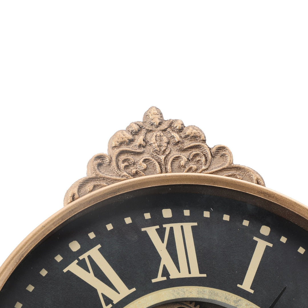 Chilli Decor Kent Pendulum Metal Metal Moving Gears Wall Clock 63cm TQ-Y722 4