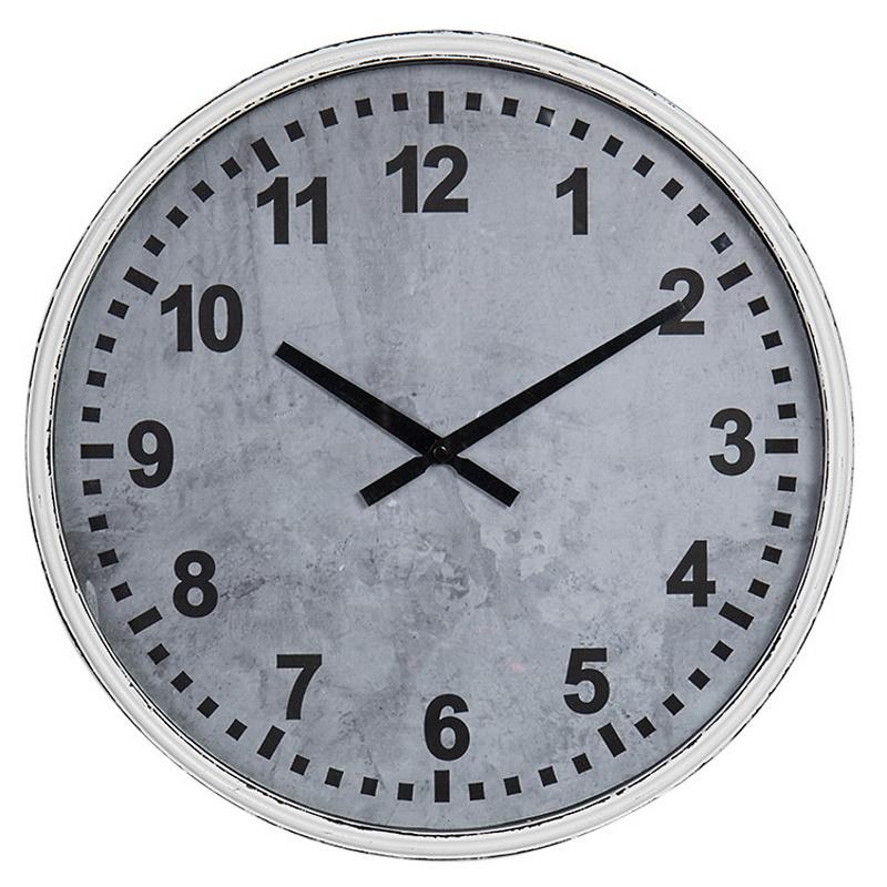 Debonaire Mason Grey Industrial Wall Clock 41cm CL676-Mason 1