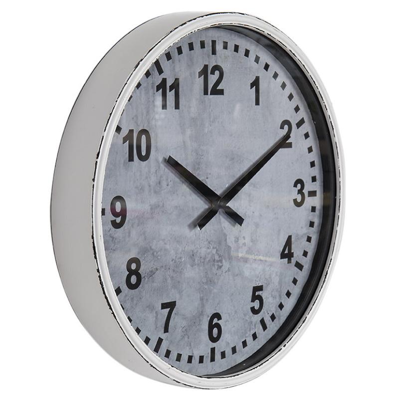 Debonaire Mason Grey Industrial Wall Clock 41cm CL676-Mason 2