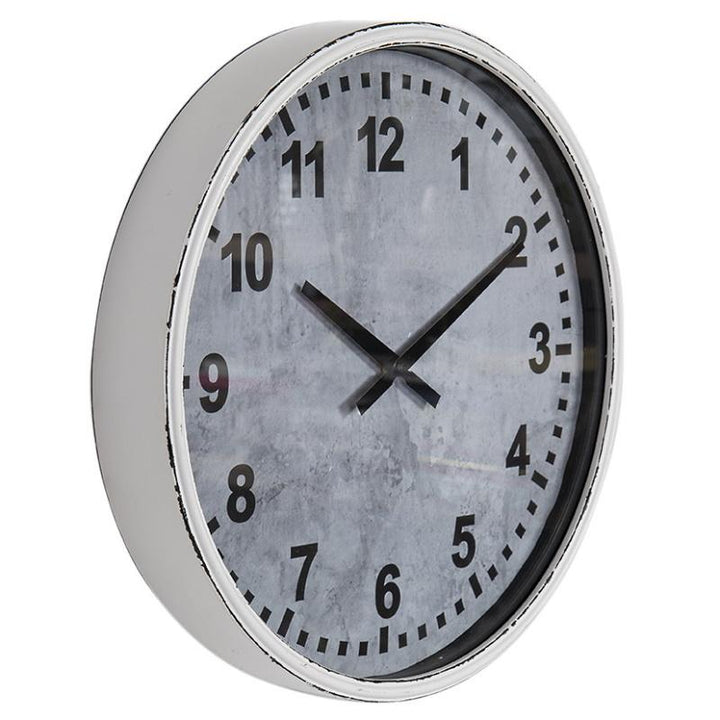 Debonaire Mason Grey Industrial Wall Clock 41cm CL676-Mason 2