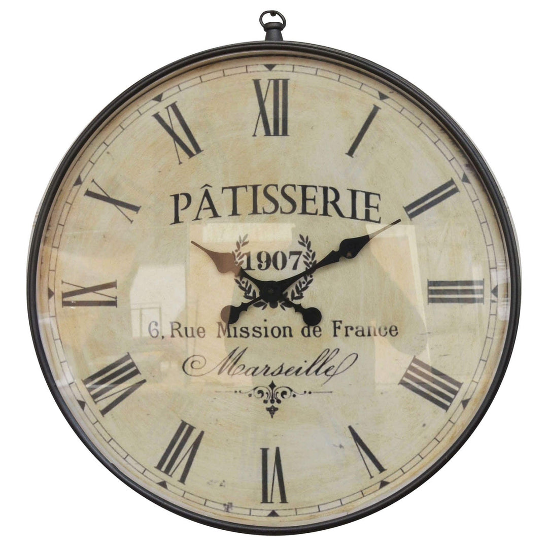 Divinity Patiserrie Iron FOB Watch Wall Clock 60cm M19762 2