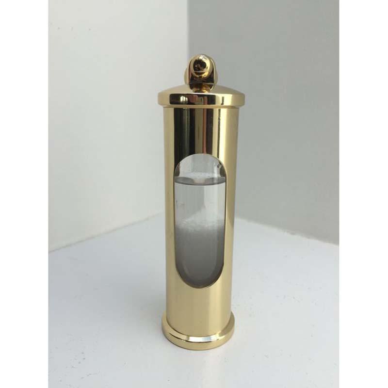E.S.Sorensen Polished and Lacquered Brass Stormglass 15cm 550401 2