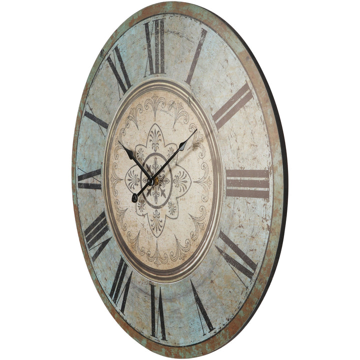 French Provincial Fleur Wall Clock 60cm 56010CLK 2
