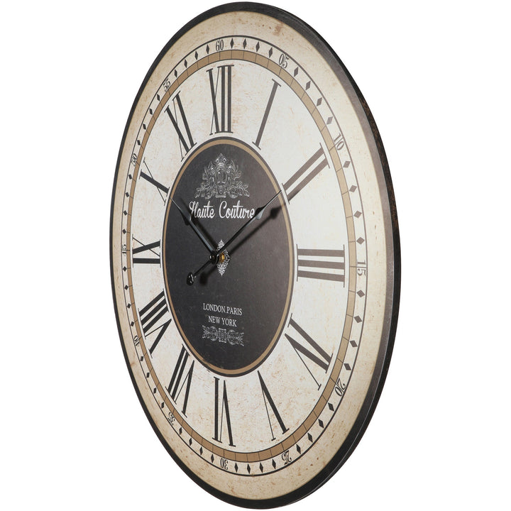 Haute Couture Roman Wall Clock 60cm 56009CLK 2