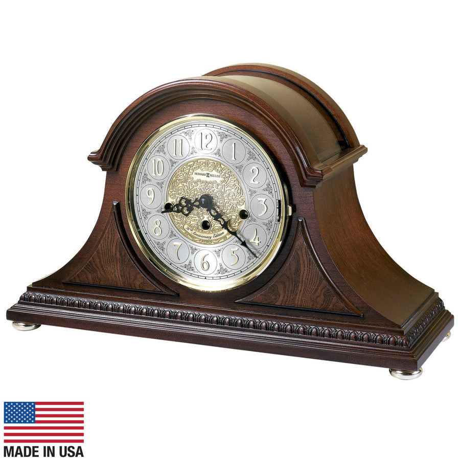 Howard Miller Barrett Mechanical Westminster Chime Mantel Clock 44cm 630-200 1