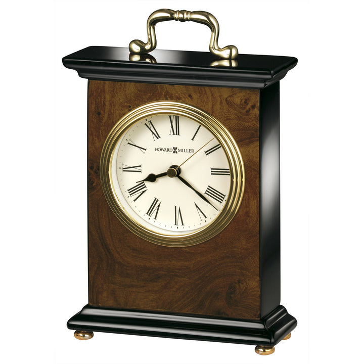 Howard Miller Berkley Desk Clock Walnut Brown 21cm 645577 1