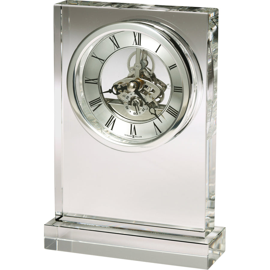 Howard Miller Brighton Desk Clock Clear 20cm 645808 1