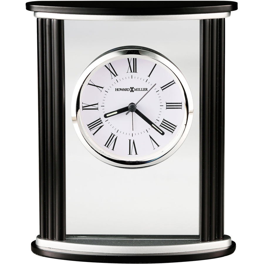 Howard Miller Cambridge Alarm Clock Wood Black Satin 19cm 645829 1