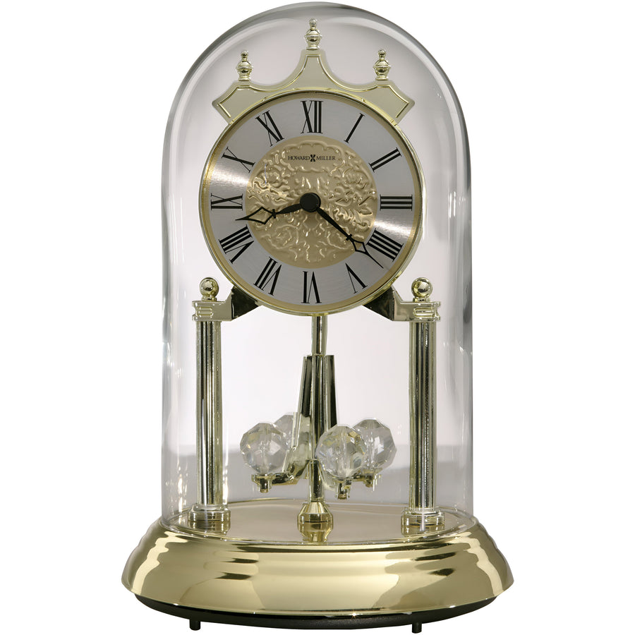 Howard Miller Christina Desk Clock Brass 23cm 645690 1
