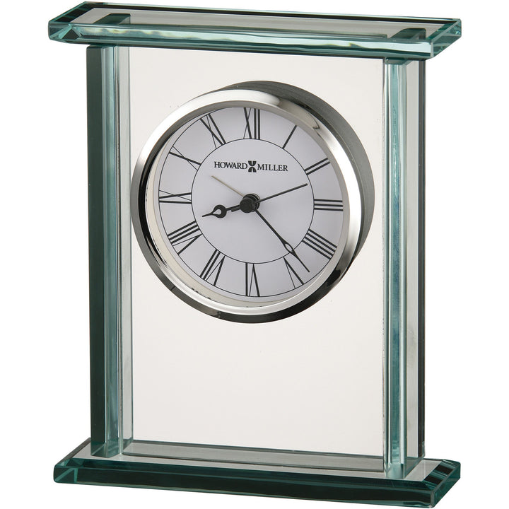 Howard Miller Cooper Alarm Clock Clear Chrome 18cm 645643 1