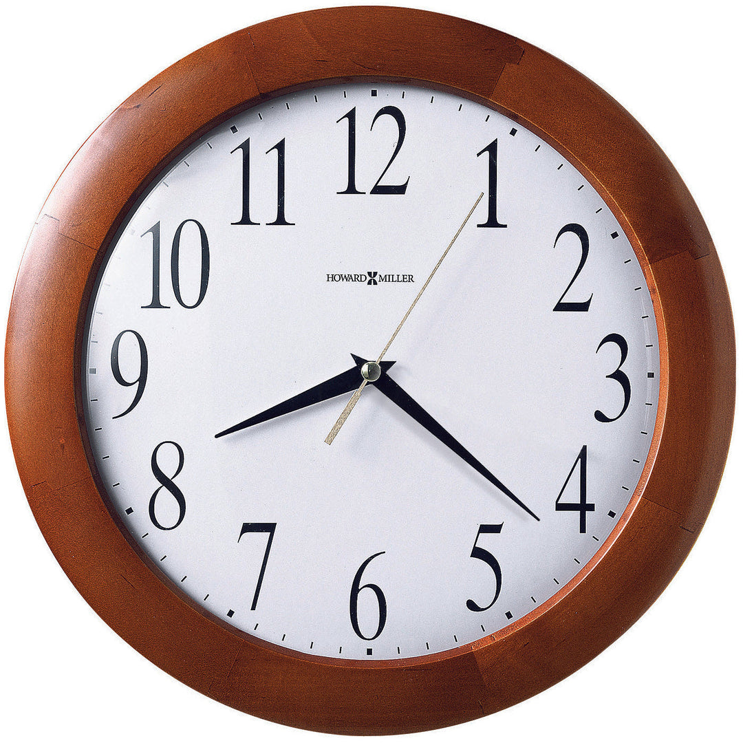 Howard Miller Corporate Cherry Wood Wall Clock 32cm 625-214 1
