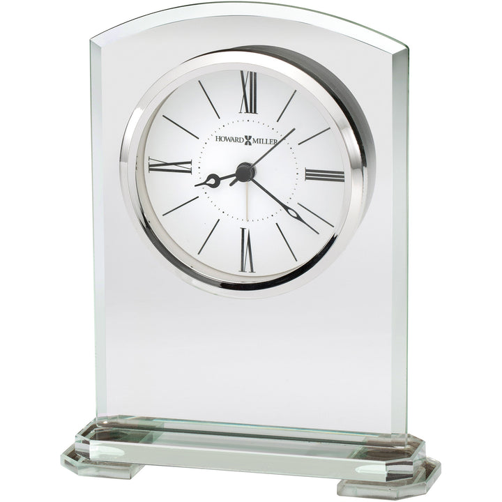 Howard Miller Corsica Alarm Clock Silver 18cm 645770 1