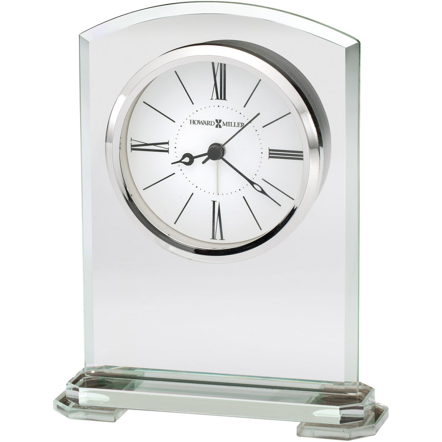 Howard Miller Corsica Alarm Clock Silver 18cm 645770 1