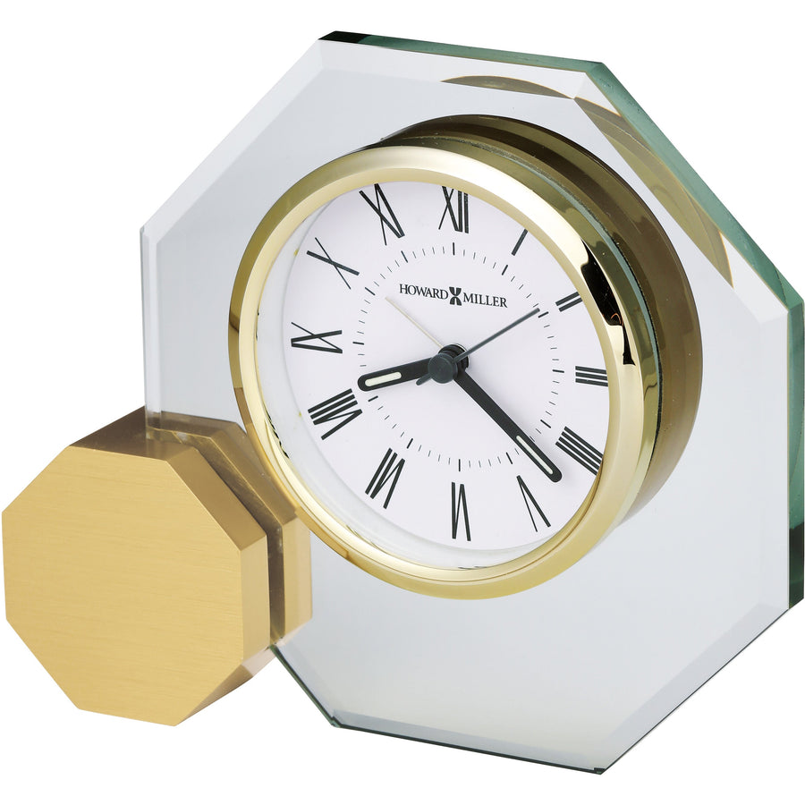 Howard Miller Danson Alarm Clock Gold 17cm 645832 1