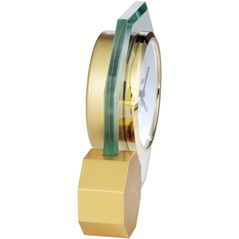 Howard Miller Danson Alarm Clock Gold 17cm 645832 2