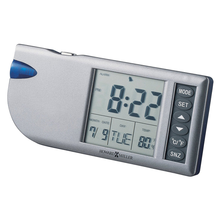Howard Miller Flashlight Digital Travel Alarm Clock 13cm 645-552 1