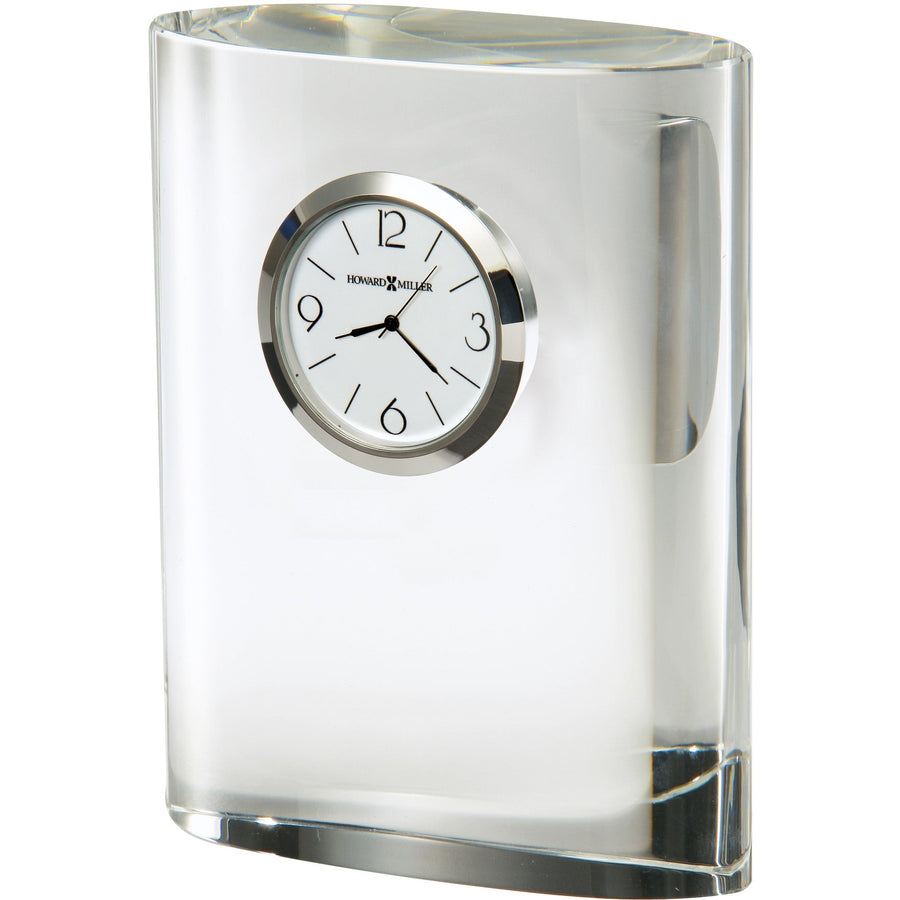Howard Miller Fresco Desk Clock Silver 13cm 645718 1