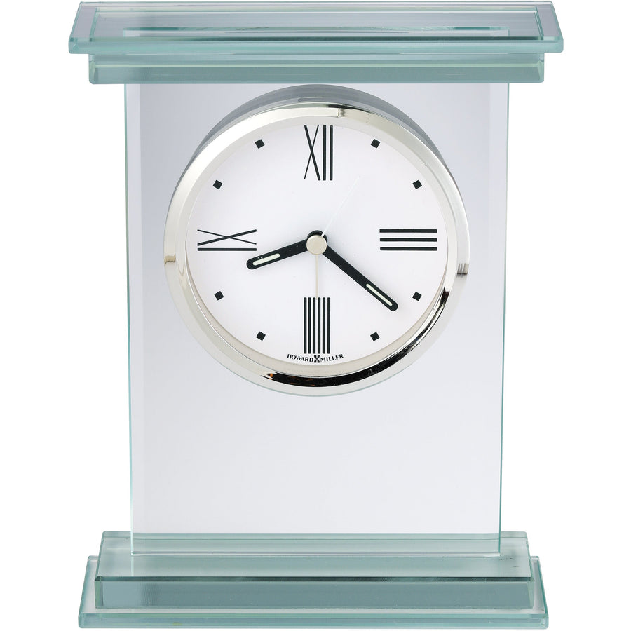 Howard Miller Hightower Alarm Clock Glass 18cm 645835 1