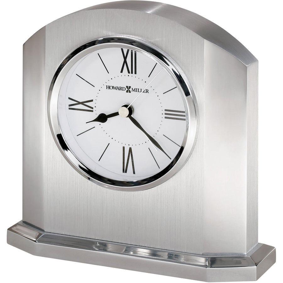 Howard Miller Lincoln Alarm Clock Silver 15cm 645753 1