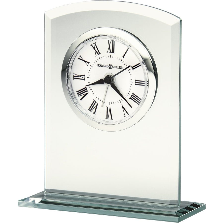 Howard Miller Medina Alarm Clock Glass 13cm 645716 1