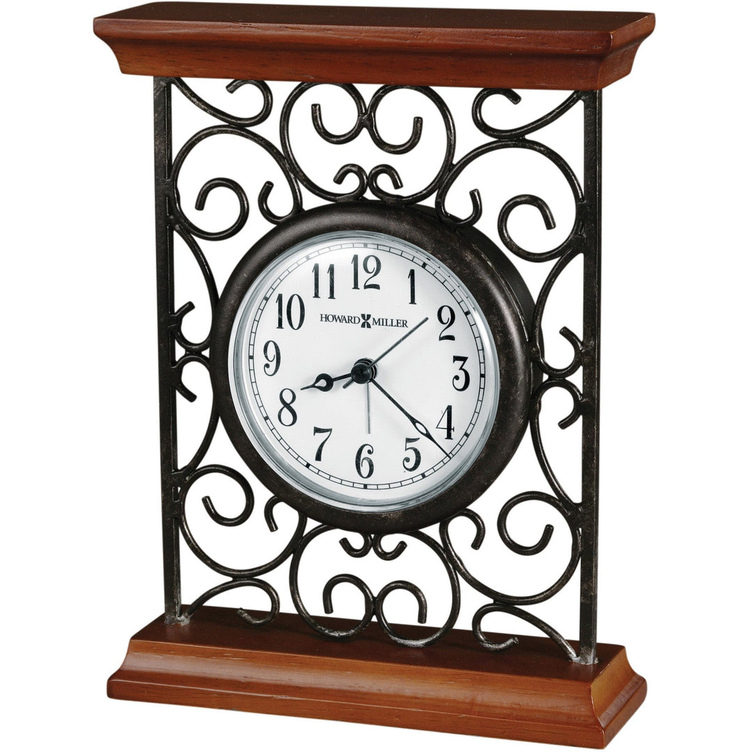 Howard Miller Mildred Alarm Clock Warm Gray 20cm 645632 1