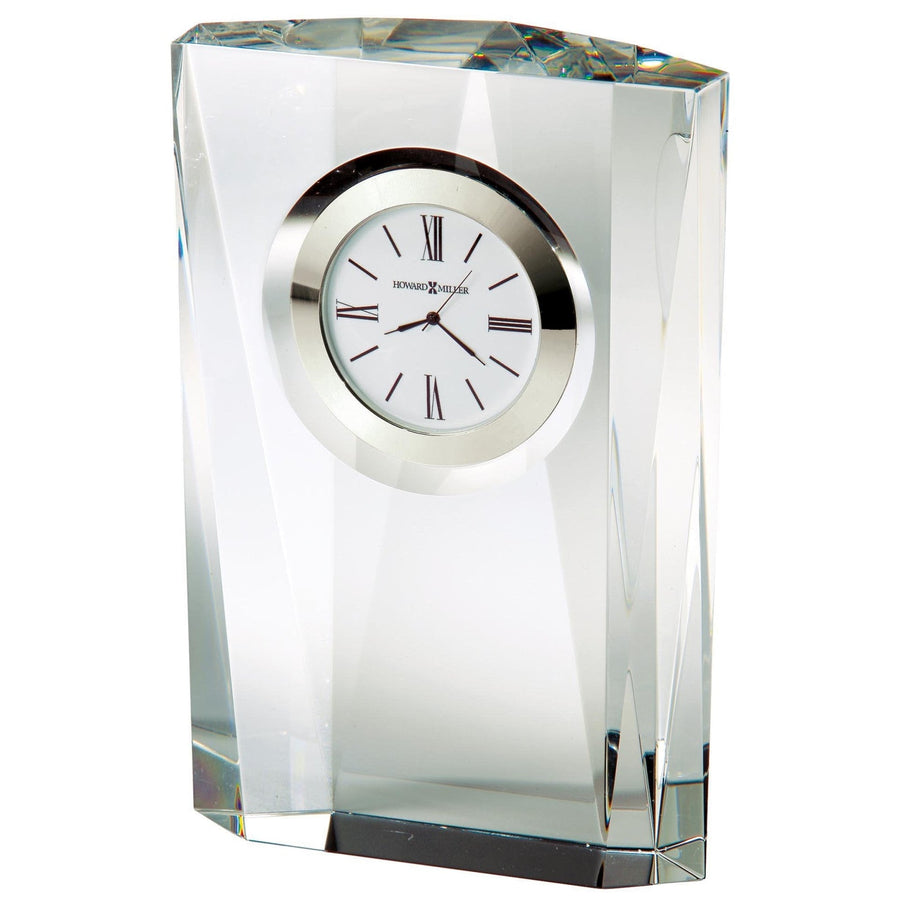 Howard Miller Quest Optical Crystal Mantel Clock 18cm 645-720 1