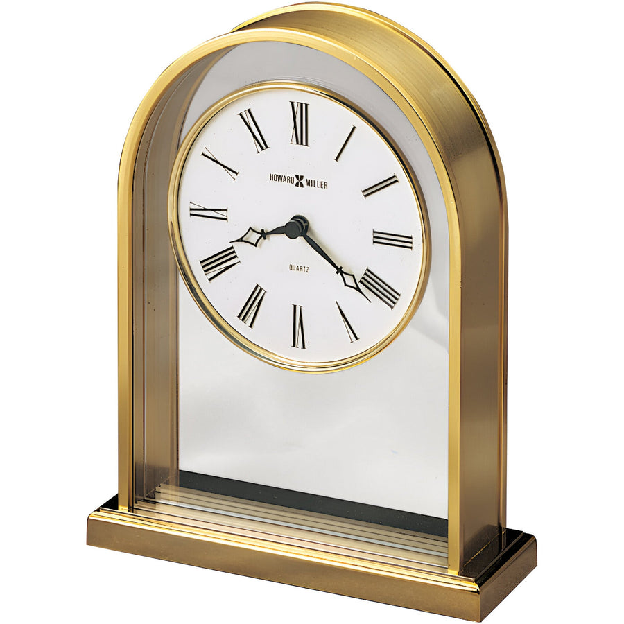 Howard Miller Reminisce Desk Clock Brass 19cm 613118 1