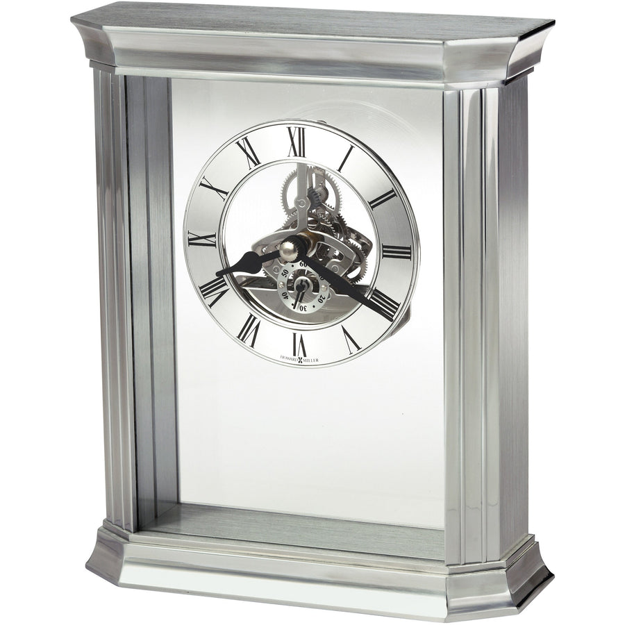 Howard Miller Rothbury Desk Clock Silver 20cm 645806 1