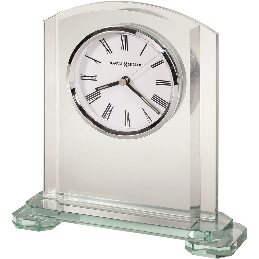 Howard Miller Stratus Alarm Clock Glass 21cm 645752 1