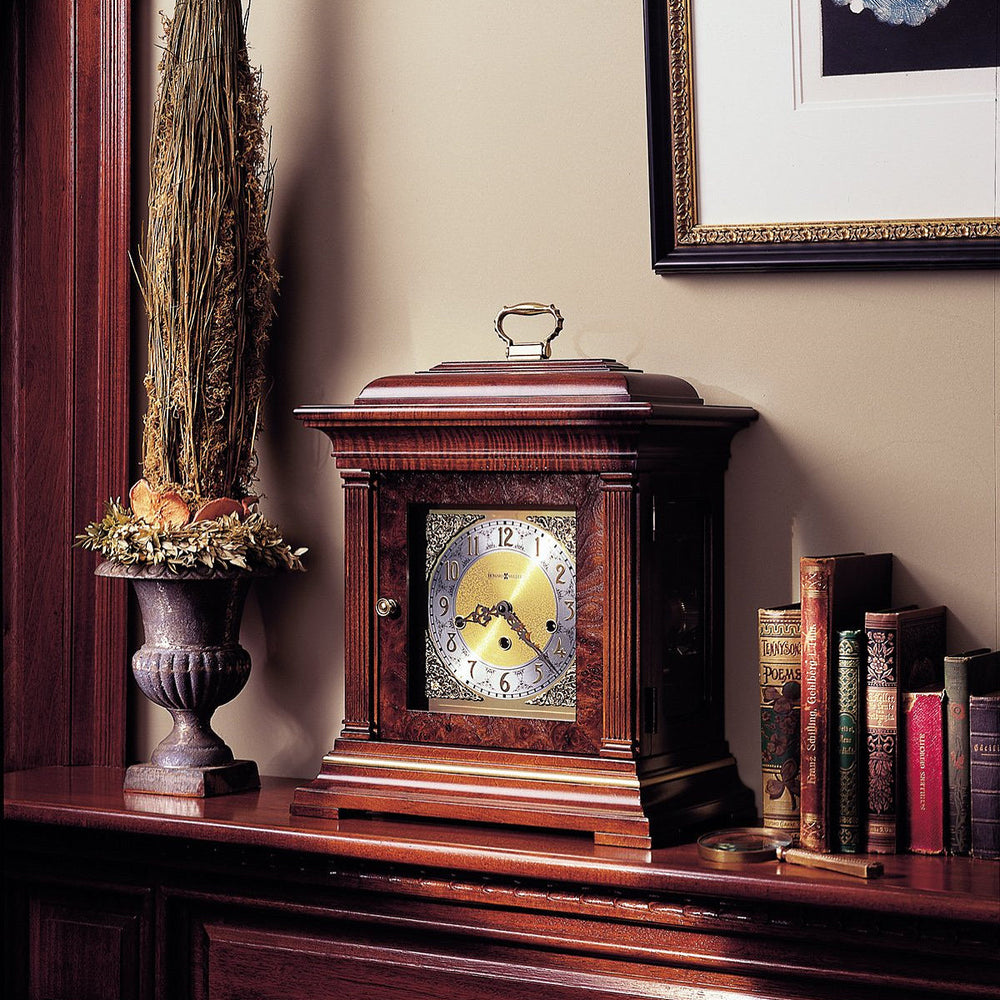 Howard Miller Thomas Tompion Triple Chime Mantel Clock 46cm 612-436 3
