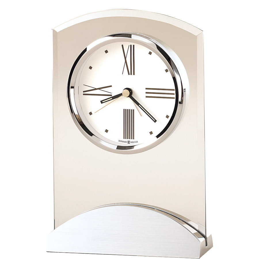 Howard Miller Tribeca Alarm Clock Glass 17cm 645397 1