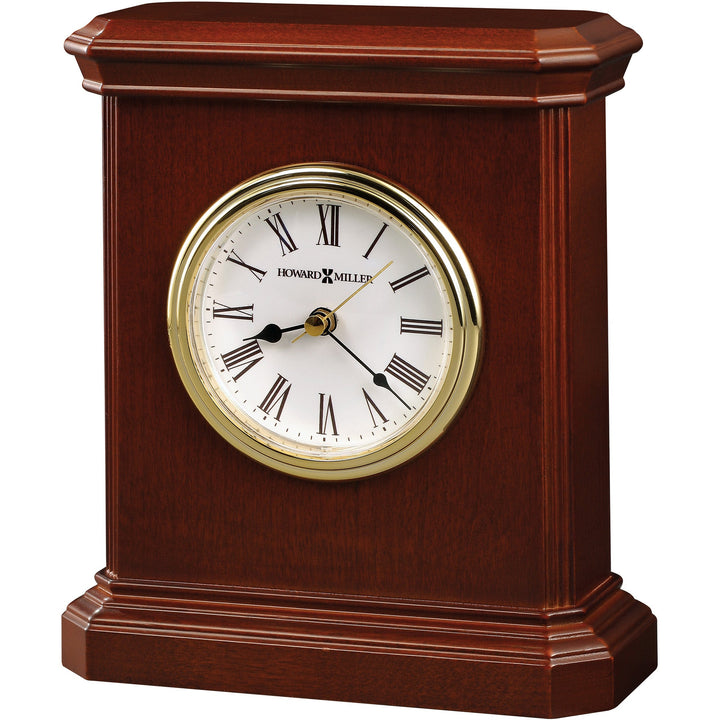Howard Miller Windsor Carriage Desk Clock Dark Wood 18cm 645530 1