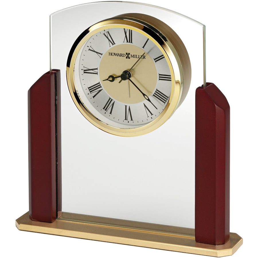 Howard Miller Winfield Alarm Clock Wood Gold 18cm 645790 1