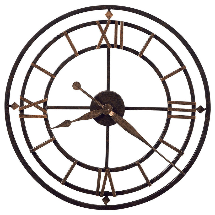 Howard Miller York Station Wrought Iron Skeleton Wall Clock 54cm 625-299 1