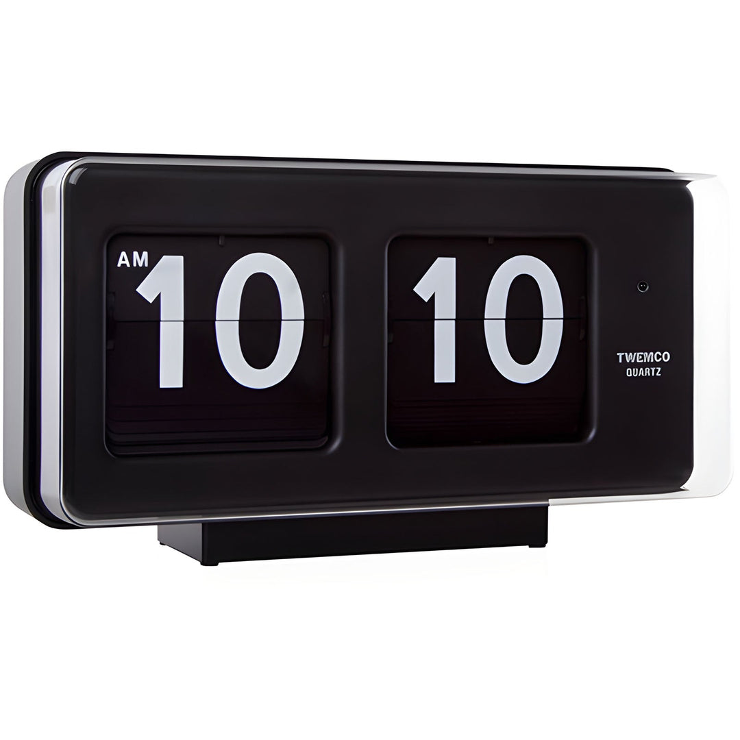 Jadco Harvey Digital Flip Card Wall and Desk Clock Black 12hr 29cm BQ50-12HR-Black 1