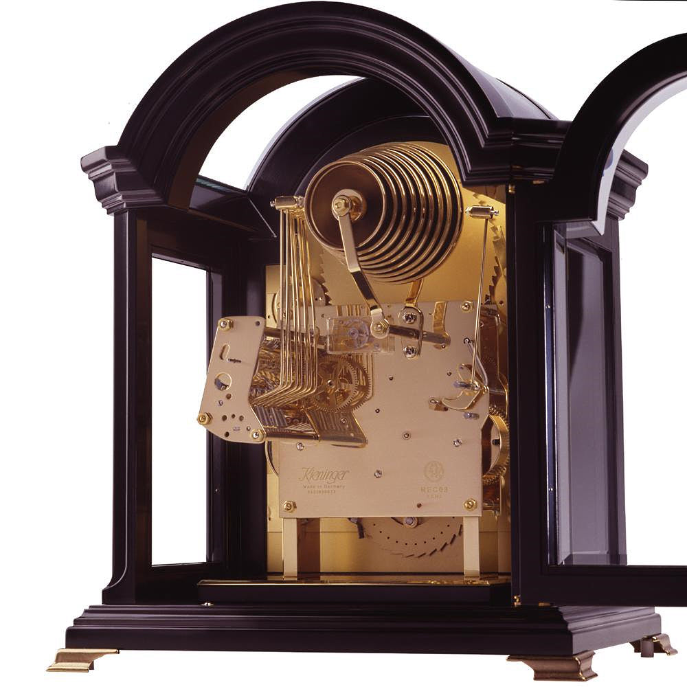 Kieninger Mozart Triple Chime 250pc Limited Edition Mantel Clock 38cm 1756-96-01 2