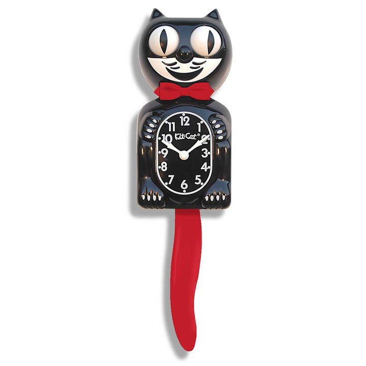 Kit Cat Klocks Crimson Royal Gentleman Wall Clock 40cm OPBC-1CR no overlay