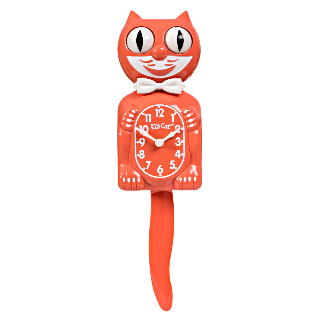 Kit Cat Klocks Living Coral Gentleman Wall Clock 40cm OPBC-47 5