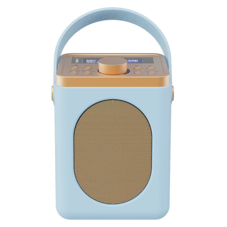 Majority Little Shelford Bluetooth Alarm DAB FM Radio DuckEgg 17cm MY-1000002721 1