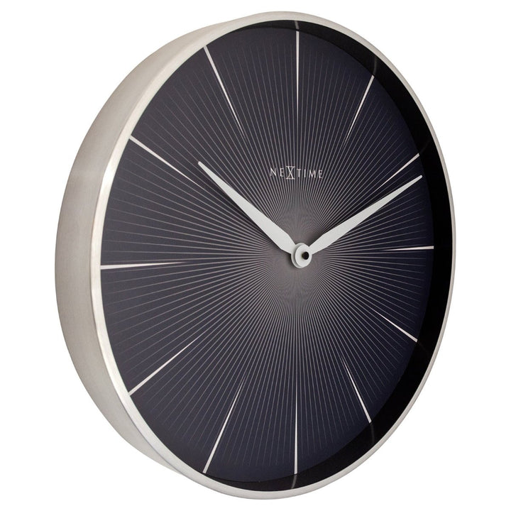 NeXtime 2 Seconds Wall Clock Black 40cm 573511ZW 3