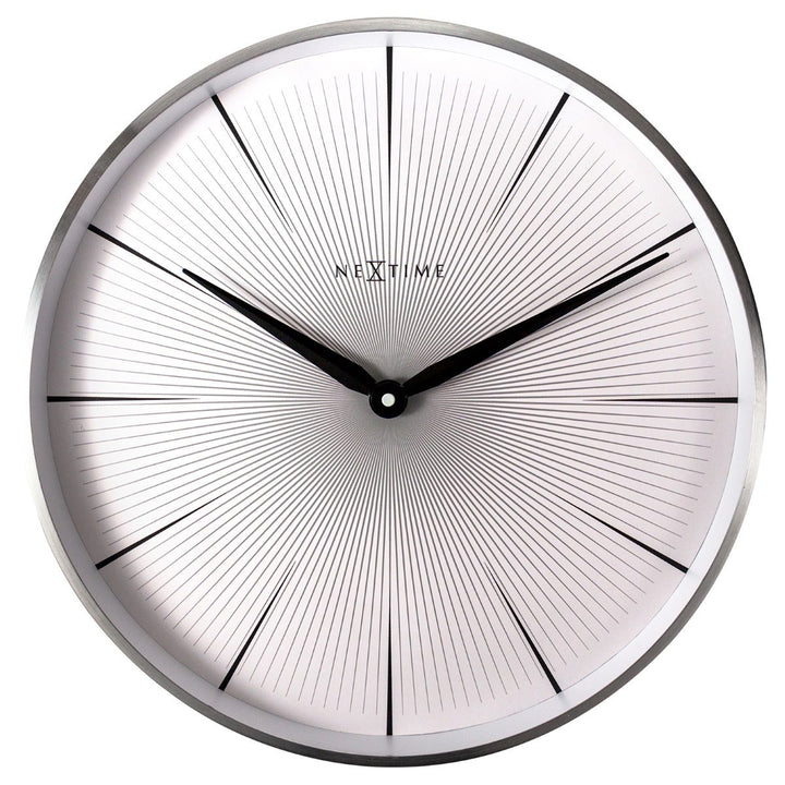 NeXtime 2 Seconds Wall Clock White 40cm 573511WI 2