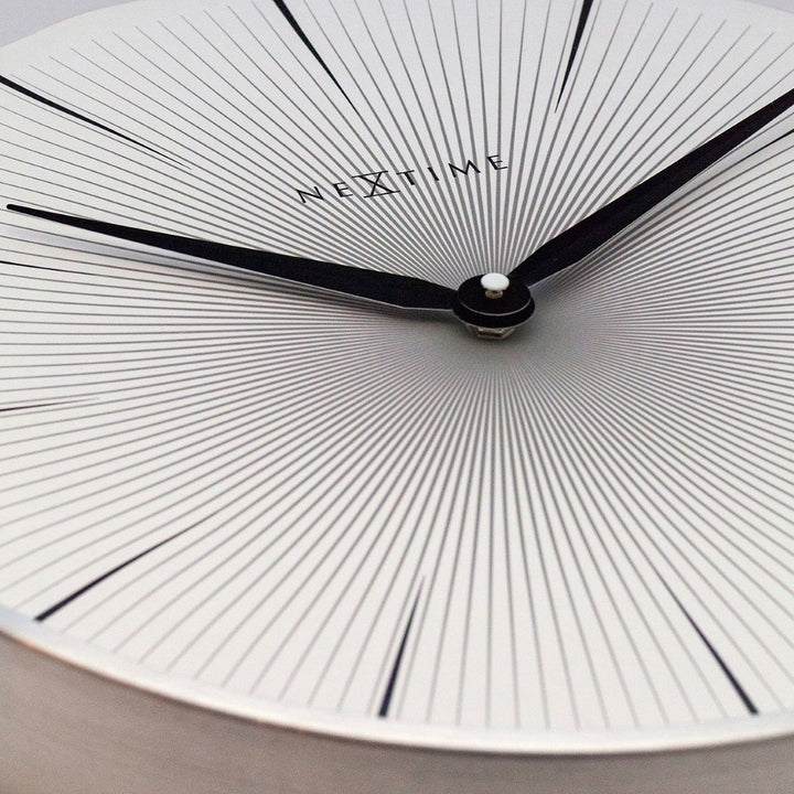 NeXtime 2 Seconds Wall Clock White 40cm 573511WI 3