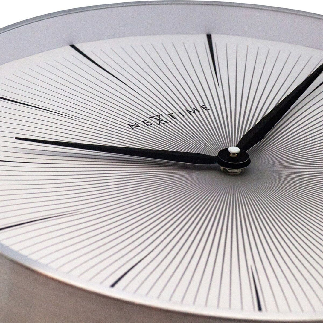 NeXtime 2 Seconds Wall Clock White 40cm 573511WI 5
