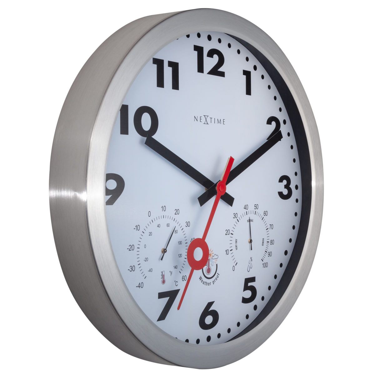 radio controlled outdoor wall clock
