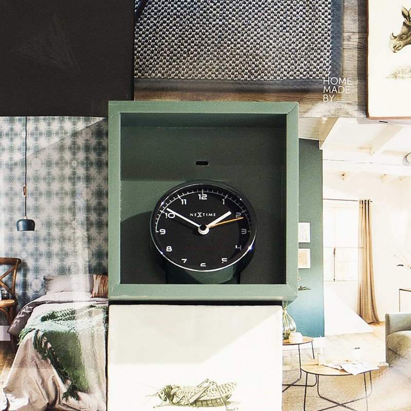 NeXtime Company Metal Alarm Clock Black 9cm 575194ZW 3