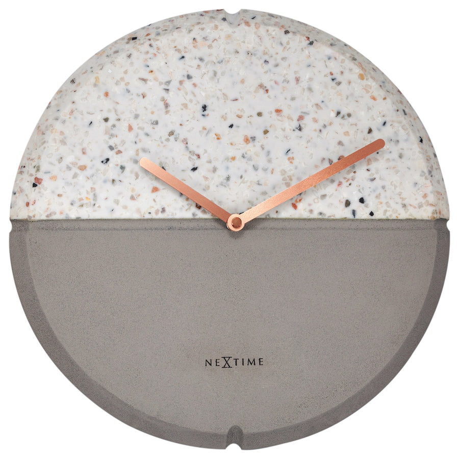 NeXtime Conrazzo Concrete Wall Clock 32cm 573516 1